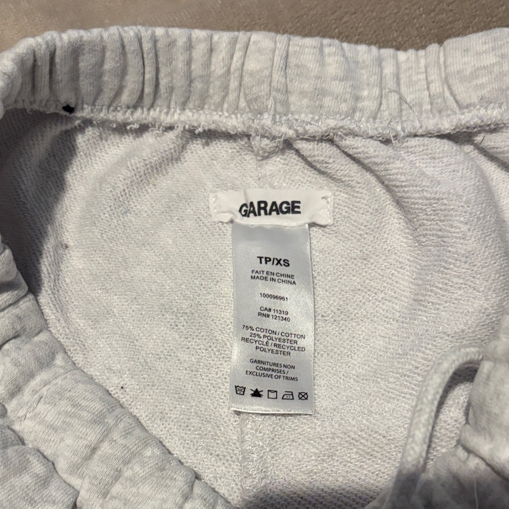 Garage Light Gray Athletic Shorts - Picture 3 of 3
